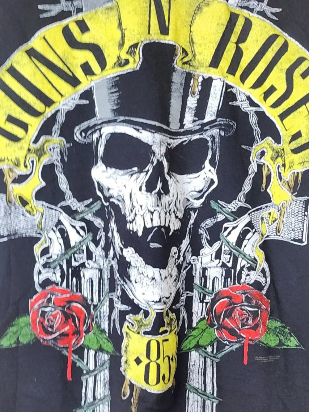 Guns N' Roses 85 T-Shirt Size XXL Classic Rock Punk NWOT